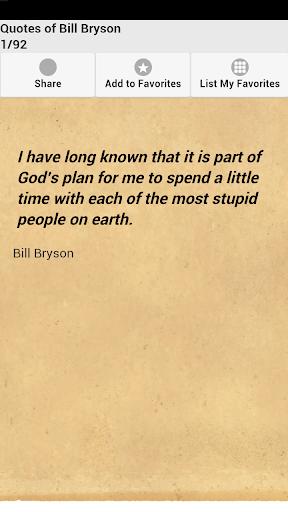 Quotes of Bill Bryson