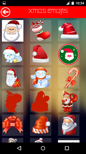 【免費娛樂App】Christmas emojis free-APP點子