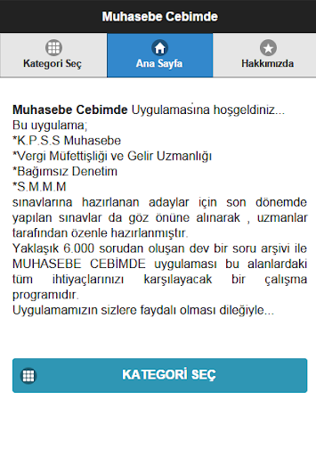 Muhasebe Cebimde