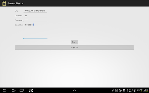 Password Locker Screenshots 0