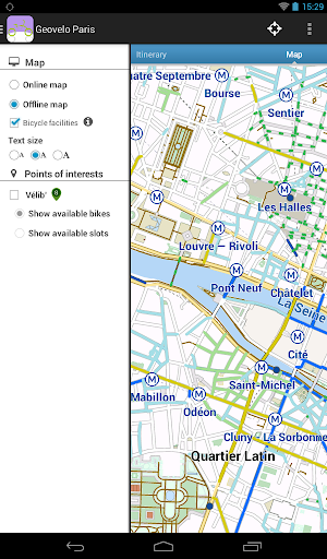 【免費交通運輸App】geovelo巴黎自行车导航-APP點子