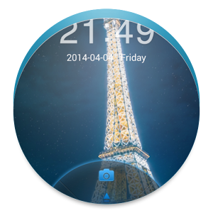 Eiffel Tower HD Locker Theme.apk v1.0