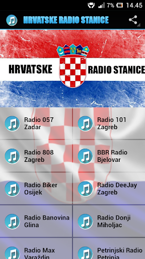 Radio stanice Hrvatske