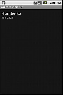 Contact shortcut widget Screenshots 1