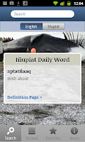 Iñupiat Word Finder APK スクリーンショット画像 #1