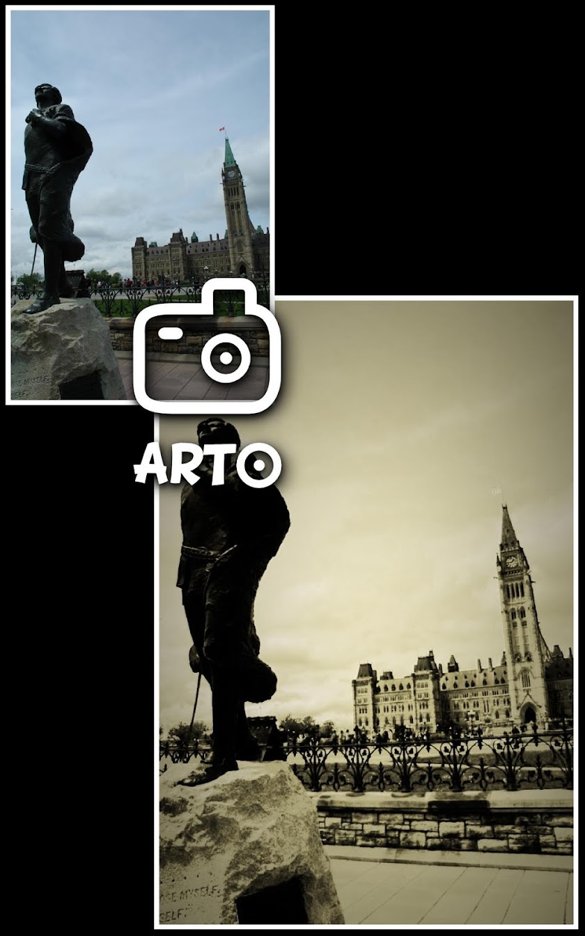 Arto: black and white photo Screen 3
