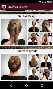 Lastest Hairstyles to the Gym tutorial APK for Android