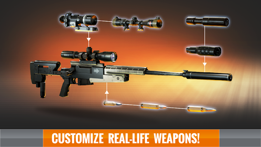 Sniper 3D Assassin v1.7 MOD APK+DATA - screenshot