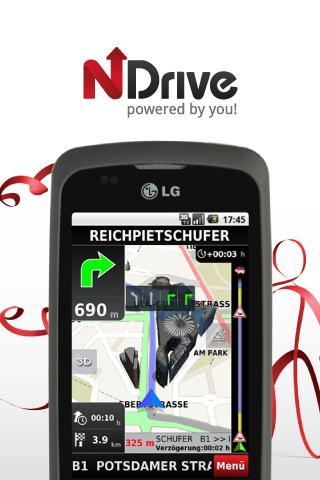 NDrive Colombia Screen 1