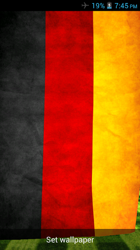 Germany 3D Flag Live Wallpaper