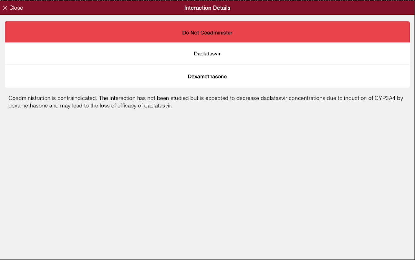   Liverpool HEP iChart- ቅጽበታዊ ገጽ እይታ 