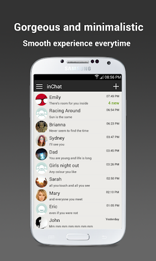 inChat plus SMS