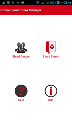 Offline Blood Donor Manager