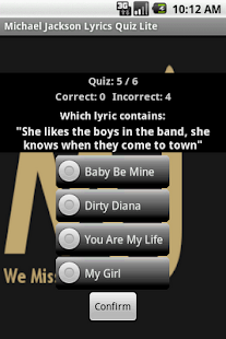 How to download Michael Jackson Lyrics Quiz patch 1.9 apk for pc