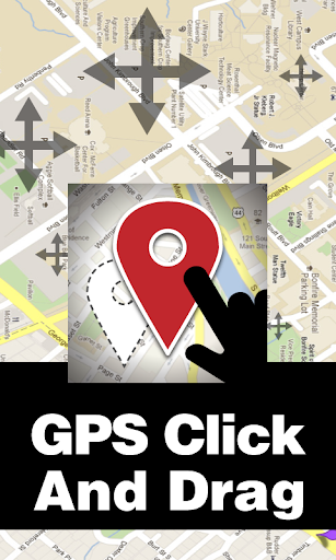 Gps click and drag