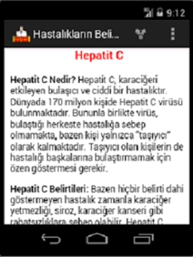 Hastalıklar ve Tedavileri