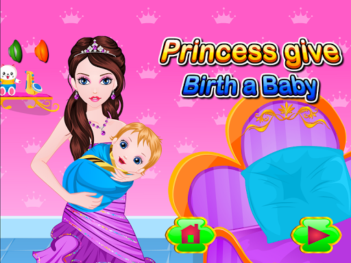 Princess Give Birth a Baby