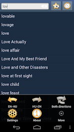 English Hungarian dictionary poster 1