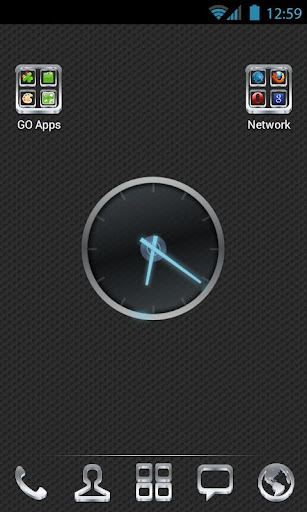 Carbon and Chrome Go Launcher