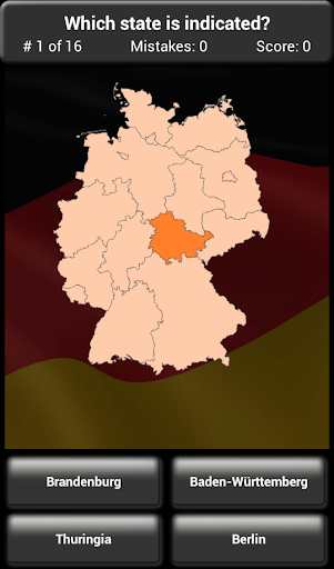 【免費益智App】Germany Map Quiz-APP點子