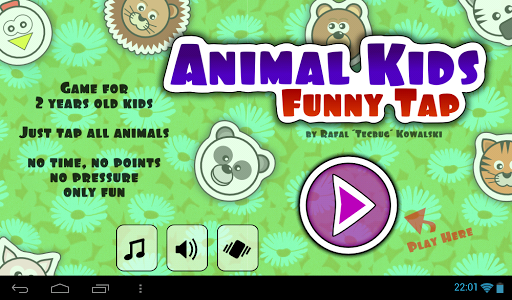 【免費家庭片App】Animal Kids Funny Tap-APP點子