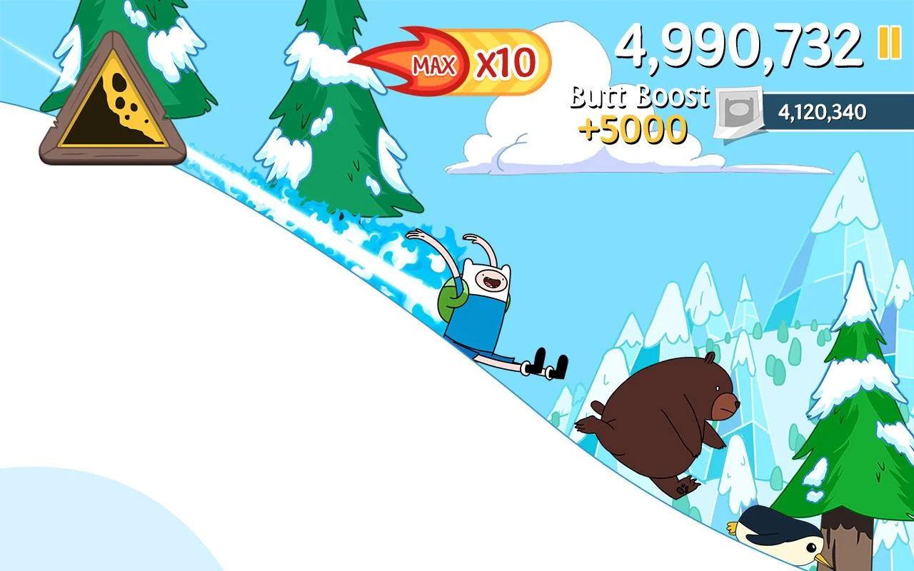 Игра Ski Safari: Adventure Time для планшетов на Android