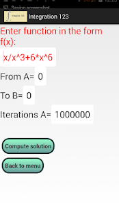 Integrals 123 Screenshots 1