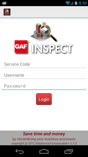 GAF INSPECT