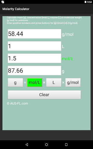 免費下載工具APP|Molarity Calculator app開箱文|APP開箱王