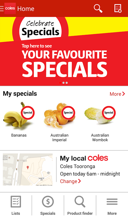 Coles App Android Apps on Google Play