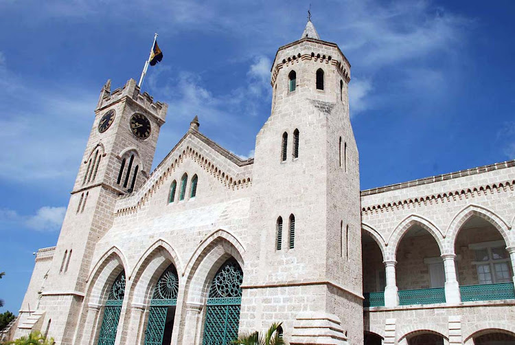 Parliament building in Bridgetown, Barbados.