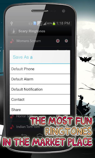 【免費音樂App】Most Scary Ringtones-APP點子
