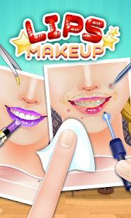 Princess lips SPA  girls games - screenshot thumbnail