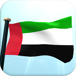 UAE Flag 3D Live Wallpaper