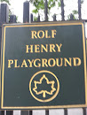 Rolf Henry Playground