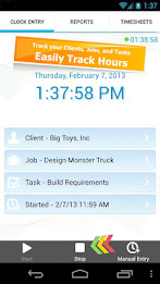 TimeFlow - Free Time Tracker poster 1
