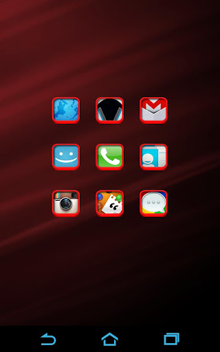 Kei Red Icon Pack