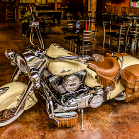 Wild American Indian by Jim Moon - Transportation Motorcycles