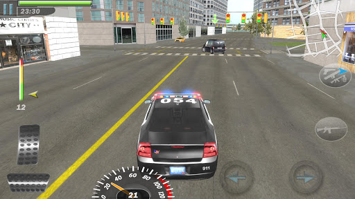 Mad Cop3 Police Car Race Drift