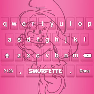 Smurfette Keyboard Varies with device