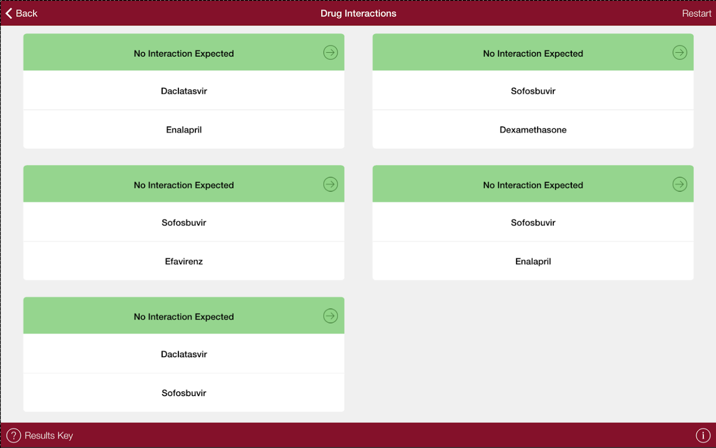   Liverpool HEP iChart- ቅጽበታዊ ገጽ እይታ 