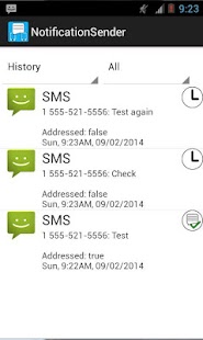Lastest Notification Sender APK for Android