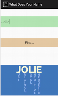 What does my name mean Screenshots 1