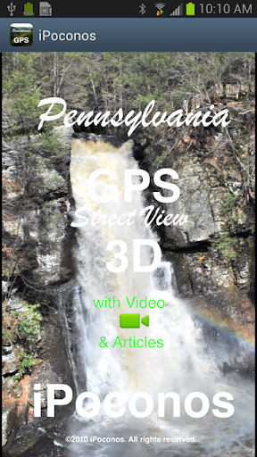 Poconos GPS Street View 3D