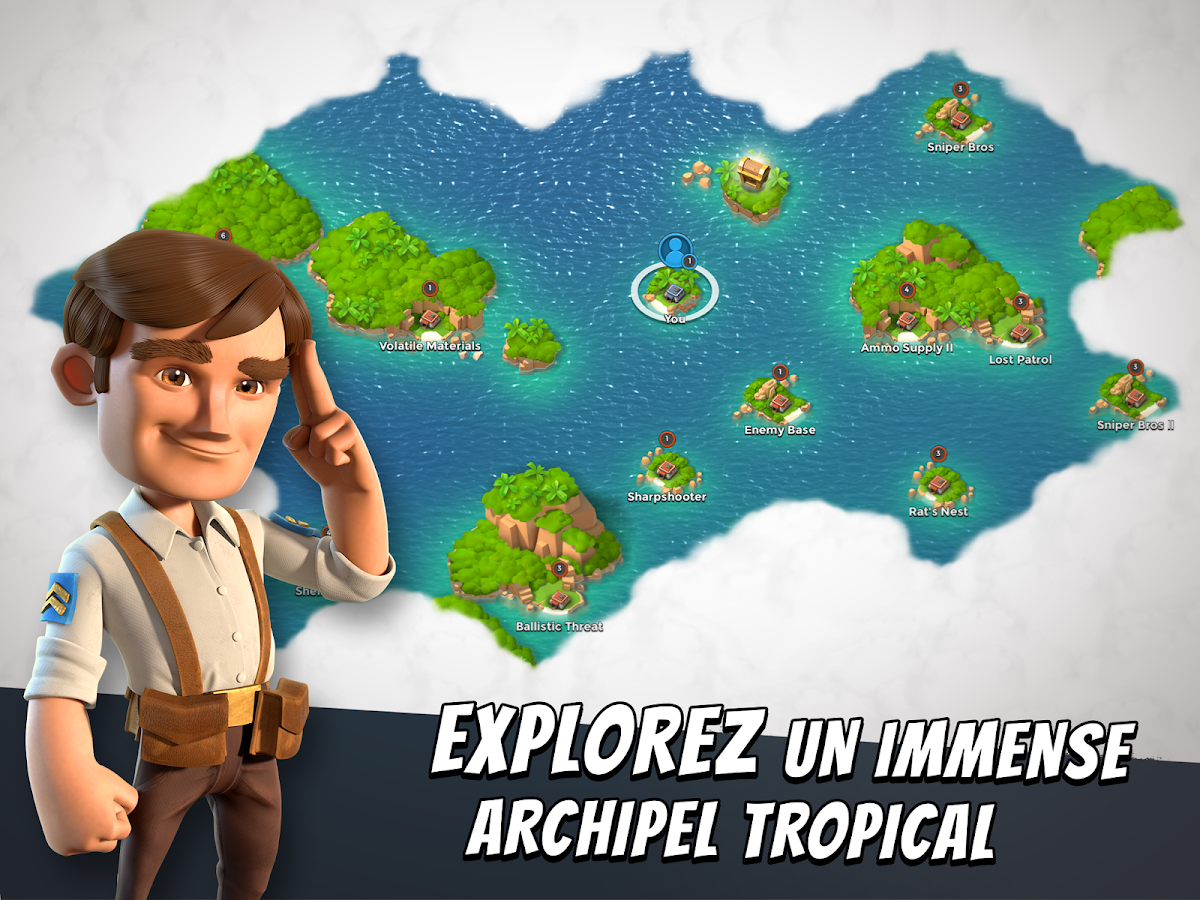comment avoir plusieur ouvrier dans boom beach