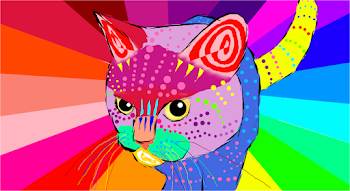 Psychedelic cats!