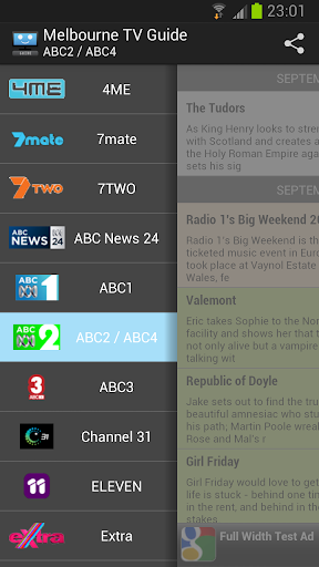 【免費生活App】Melbourne TV Guide-APP點子