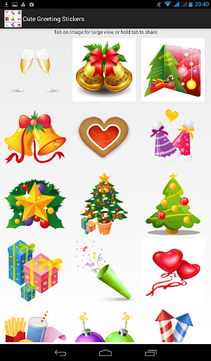 【免費娛樂App】Cute Greeting Stickers-APP點子