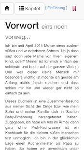 Android application Einheitsbrei - Babybrei kochen screenshot