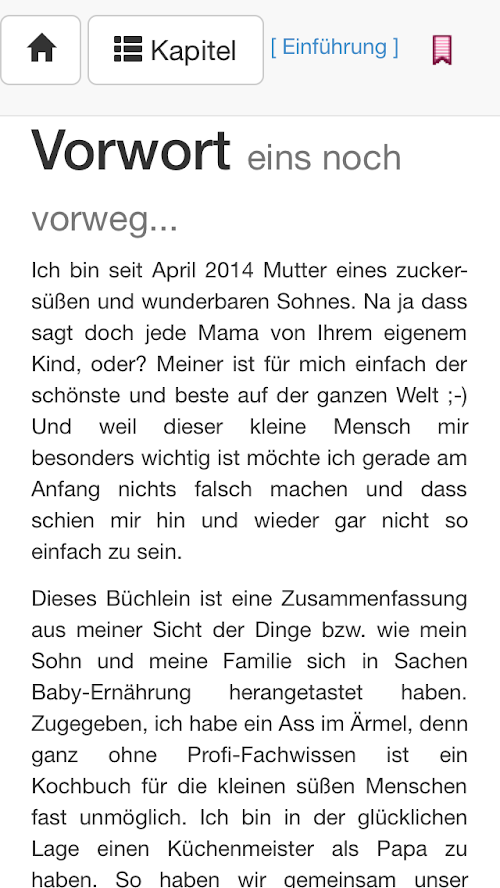 Android application Einheitsbrei - Babybrei kochen screenshort